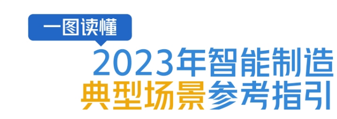 工信部发布《2023年智能制造典型场景参考指引》